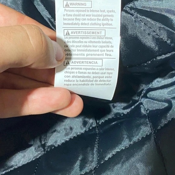 Carhartt Dark Blue Hooded Jacket - Picture 6 of 6
